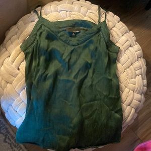 Green tank top